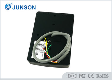 IP65 Plastic RFID Access Control System / Access Control Card Reader Support IC/ID/RFID Card