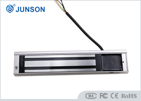 280kg / 600Lbs IP67 के लिए 12-24V वाटरप्रूफ सिंगल डोर मैग्नेटिक लॉक