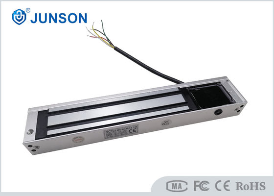 280kg / 600Lbs IP67 के लिए 12-24V वाटरप्रूफ सिंगल डोर मैग्नेटिक लॉक