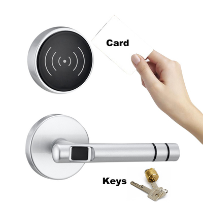 आरएफआईडी बिना चाबी इलेक्ट्रॉनिक दरवाज़ा बंद 4.8V 4AA क्षारीय कुंजी कार्ड के साथ: