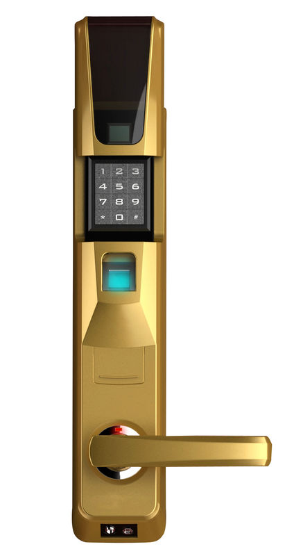 Metal Keypad Access Control Door Lock with Fingerprints Biometric