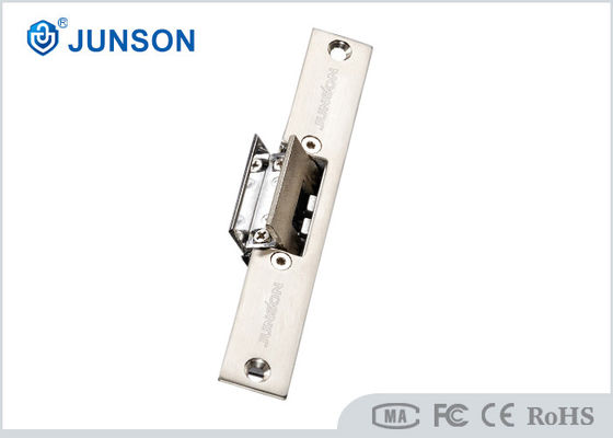 स्टेनलेस स्टील सामग्री के साथ ग्लास दरवाजा इलेक्ट्रिक हड़ताल ताला, विफल सुरक्षित