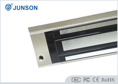 Door Electromagnetic Lock with Anodized aluminum Surface finishing , 12V / 24V Power