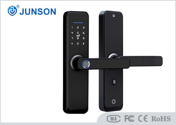 टच स्क्रीन Tuya Wifi स्मार्ट लॉक फ़िंगरप्रिंट डोर लॉक्स जिंक मिश्र धातु सामग्री घर के लिए