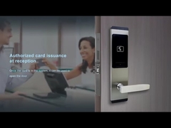 200mA संपर्क रहित कुंजी कार्ड अलार्म के साथ खुला छोड़ दिया दरवाजा ताले