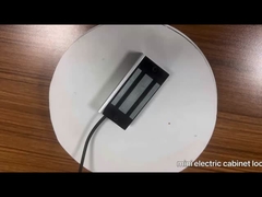 विद्युत चुम्बकीय छोटे कैबिनेट लॉक जस्ता परिष्करण के साथ स्टील 100lbs-JS-60