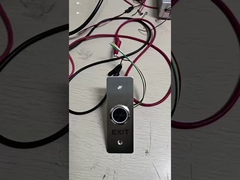 स्टेनलेस स्टील 2 मिमी मोटाई पुश बटन निकास स्विच स्पर्श रहित