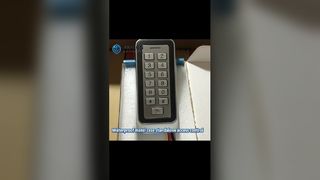 वाटरप्रूफ मेटल केस स्टैंडअलोन एक्सेस कंट्रोल